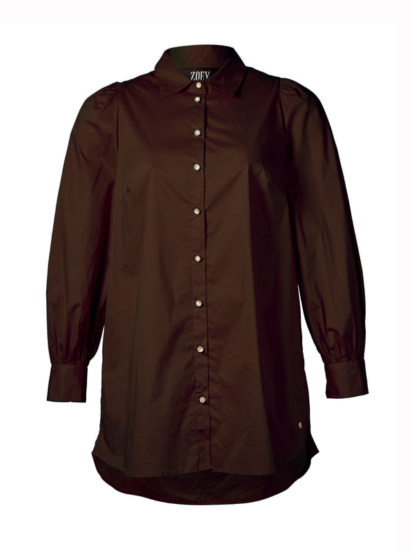 ZOEY MALLORY SHIRT Hemden 289 Brown