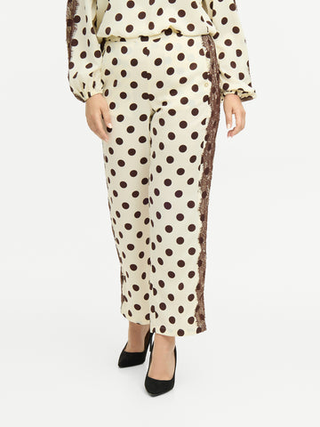 ZOEY MAYA PANTS Hosen 110 creme mix