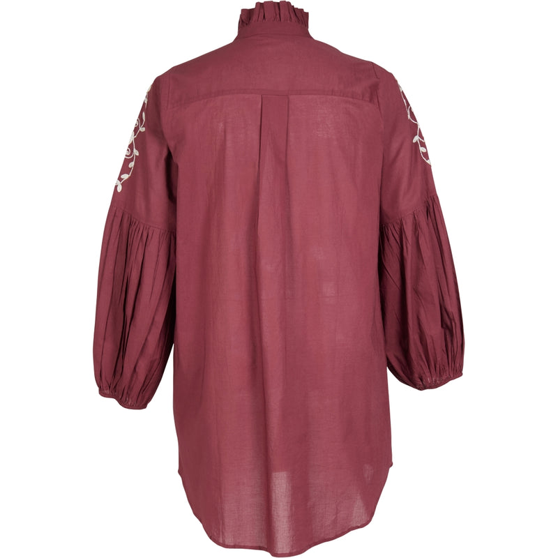 ZOEY MAYA SHIRT Hemden 655 Oxblood red