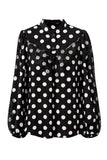 MAYA SHIRT - Schwarz mix