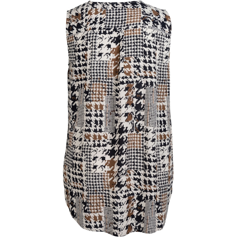 ZOEY NORA TOP Tops & T-shirts Schwarz mix