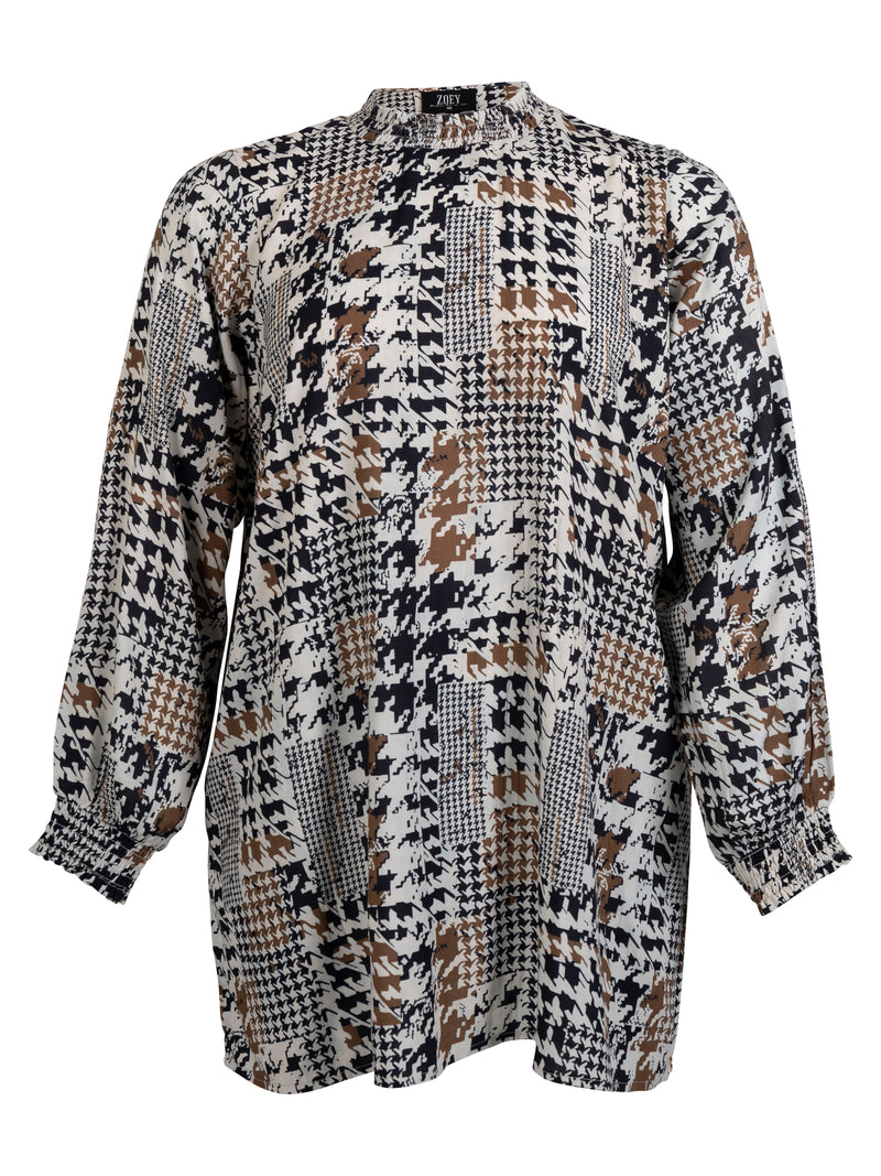 ZOEY NORA TUNIC Tunic Schwarz mix