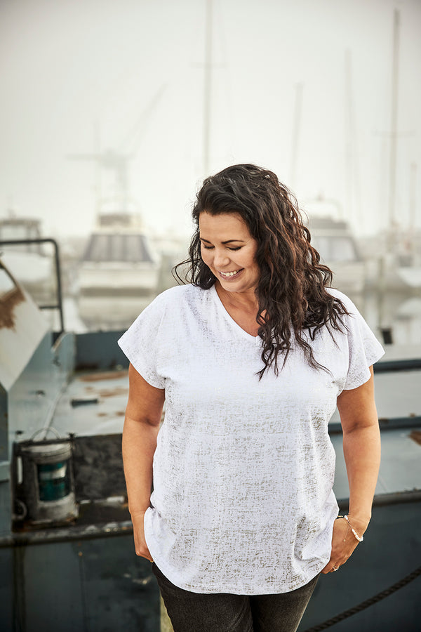 ZOEY NOVA T-SHIRT T-shirt 001 White