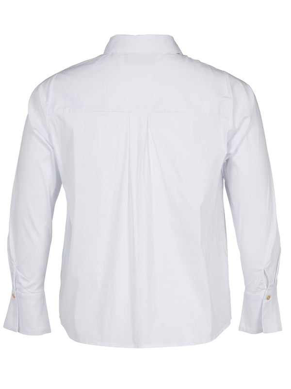 ZOEY PAOLA BLUSE Hemden 001 White