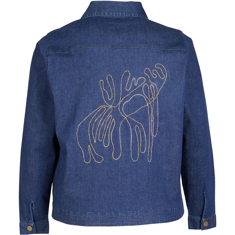 ZOEY PENNY JACKET Jacken 482 Dark Denim