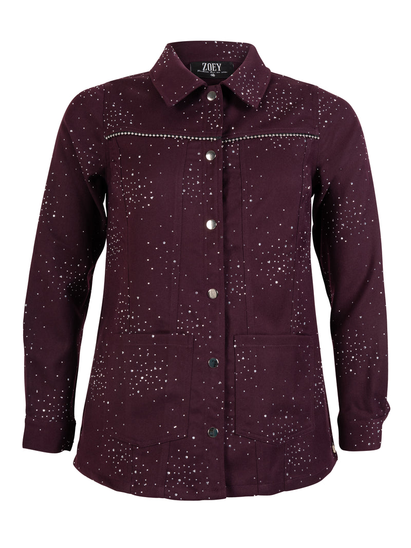 ZOEY RUBY JACKET Jacken 655 Oxblood red