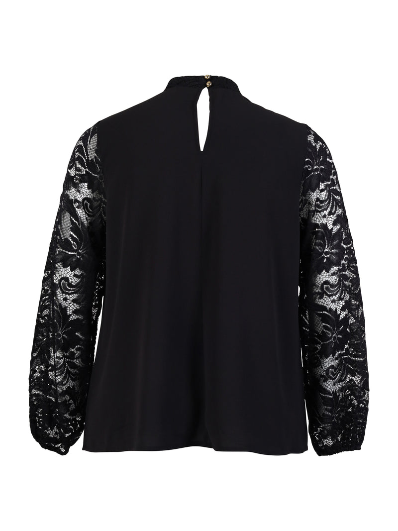ZOEY SARA BLOUSE Blusen Schwarz