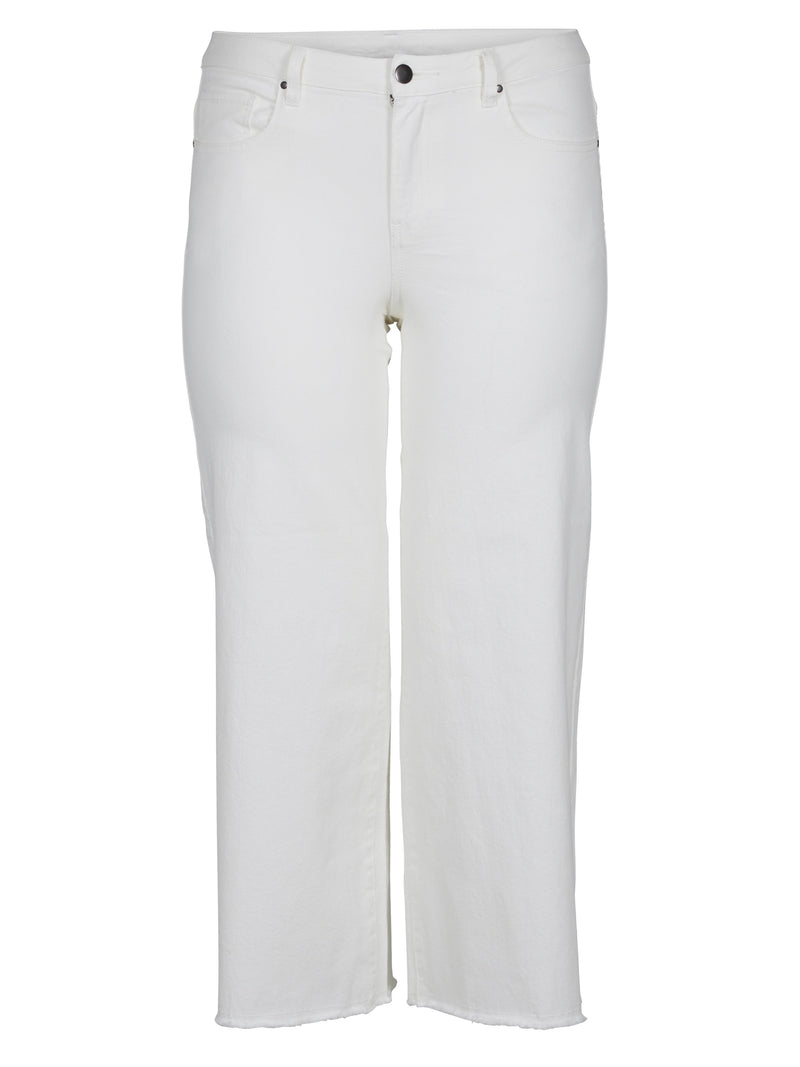 ZOEY SIA JEANS MIT WEITEN HOSENBEINEN Jeans 001 White