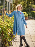 VERA SHIRT DRESS - Denim blue