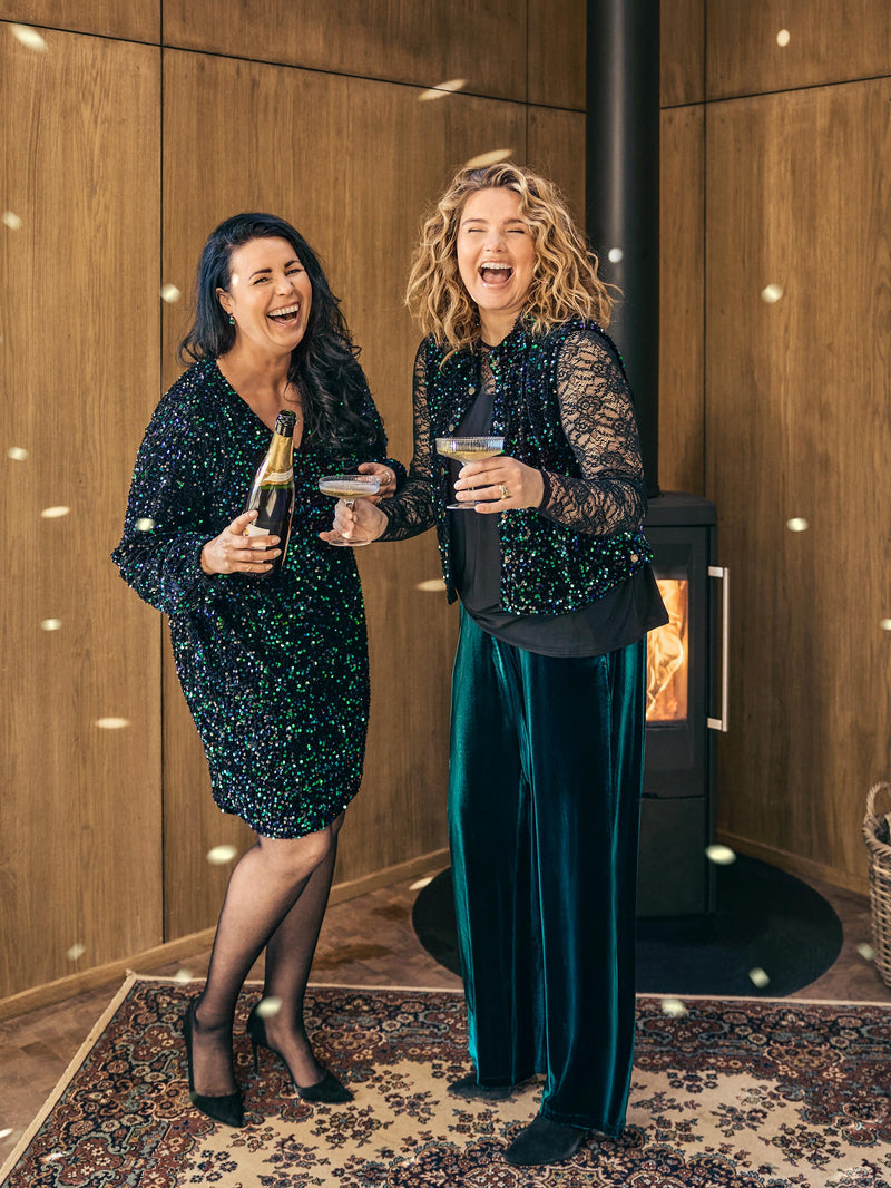 ZOEY XENA DRESS Kleider 025 multi sequins