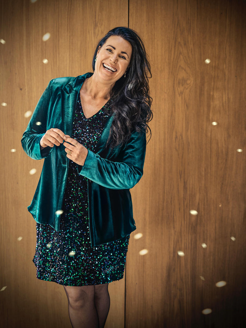 ZOEY XENA DRESS Kleider 025 multi sequins