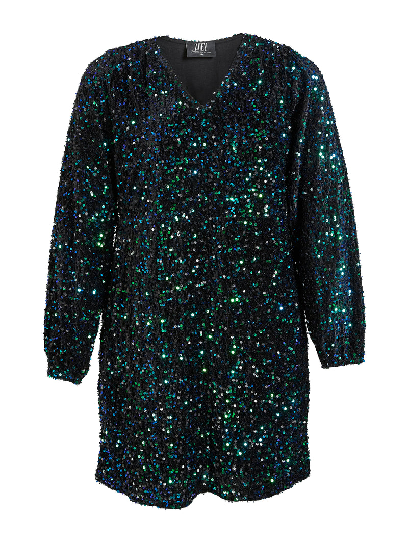 ZOEY XENA DRESS Kleider 025 multi sequins